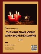 The King Shall Come When Morning Dawns  SATB choral sheet music cover